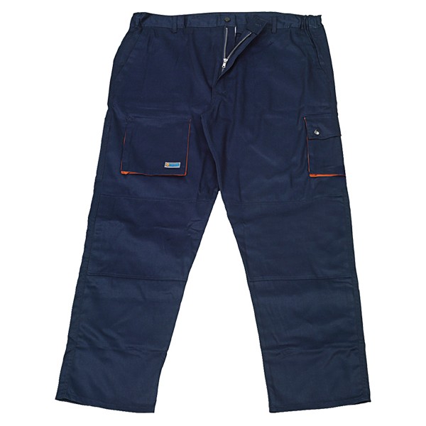 PANTALON BICOL.AVANT T-XL MARINO/NARANJA