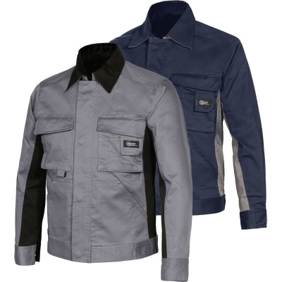 CAZADORA STRETCH GRIS/NEGRO...