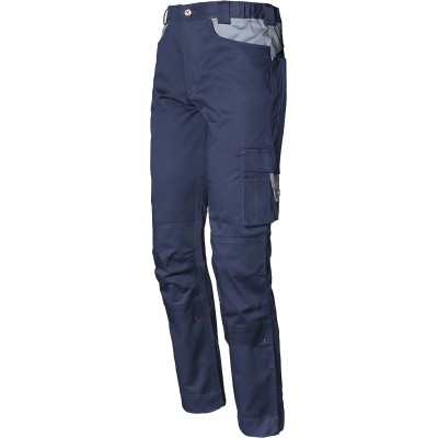 PANTALON STRETCH AZUL/GRIS...