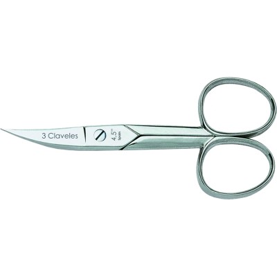 TIJERA UÑAS CURVA 4,5" 02017